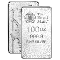 100oz Silver Bar